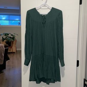 Green moon river dress
